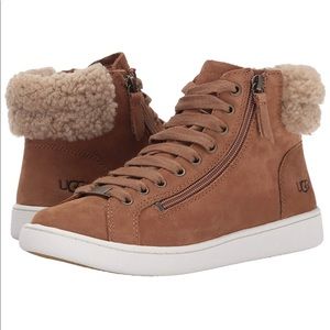 Ugg Olive high top sneaker
